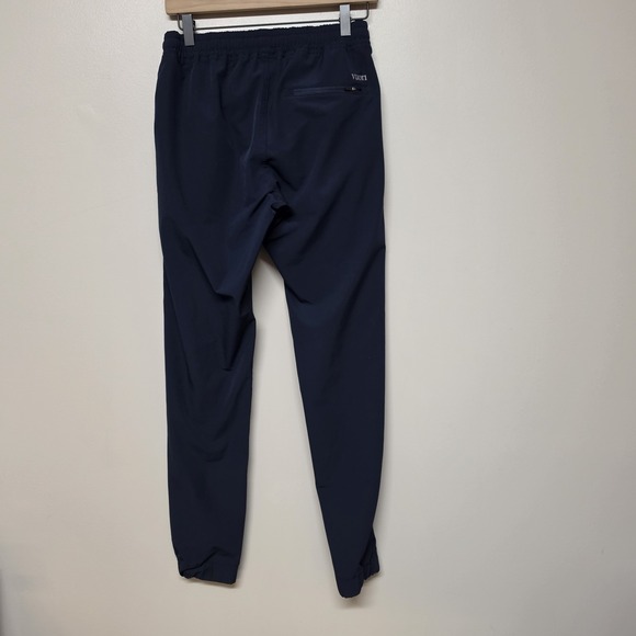 Vuori Pants Mens Small Blue Transit Jogger Pull On Drawstring Stretch Athleisure - Picture 4 of 8